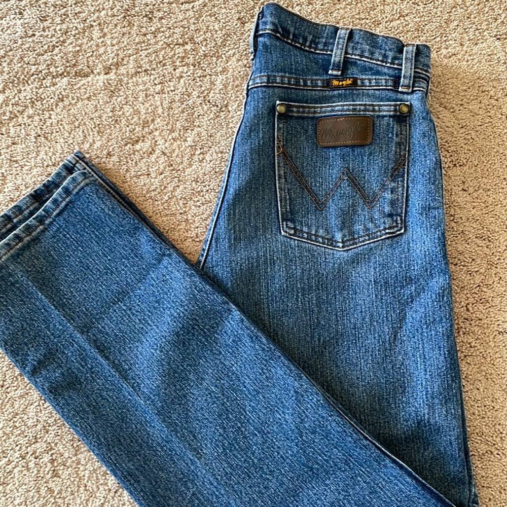 Mens Wrangler Advance Comfort Jeans